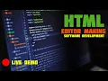 How to make a HTML Editor Software in Visual Basic Full Version - Software Development
