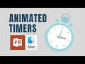 Animated Countdown Timers in PowerPoint for Mac 2023