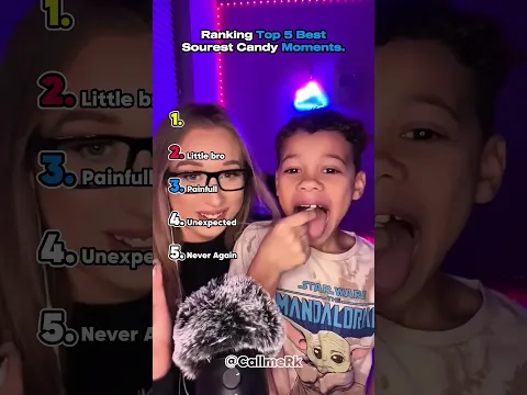 Ranking Top 5 Best Sourest Candy Moments🤣💀
