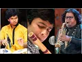 Lagu TRIO ... Raag-Yaman // Flute - Anirban Roy.. Saxophone - Gopal Das... Tabla - Nabagata Bhattacharjee