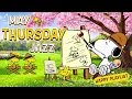 Thursday Morning Jazz with Snoopy Relaxing Cafe Jazz for Fresh Vibes Bright Start by Jazzy
