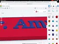 Creating a Nameplate in Tinkercad 2022