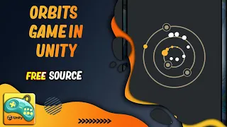 mobile Casual game Orbits clone in Unity2D Free source Code C