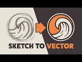 Illustrator-tutorial: een vectorlogo maken op basis van een ruwe schets