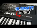 Setup Voices Rhythm Accompaniment on Yamaha PSR-E473 PSR-EW425