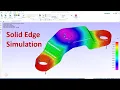 Solid Edge Simulation FEA Tutorials Linear Static Analysis Motorcycle Fork Shoulder