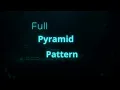 Java Full Pyramid Star Pattern Program Nested For Loop Pattern Part-11