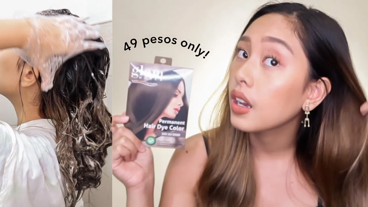 DIY HAIR COLOR (ASH BROWN FOR MORENA NO BLEACH!)