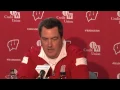 Badgers coach Paul Chryst on targeting Players not trying to be cheap