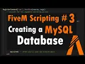 FiveM Scripting - Creating a MySQL Database and Inserting Data