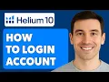 How To Login Helium 10 Account 2025 Guide