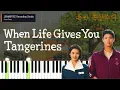 Download Lagu When Life Gives You Tangerines Kdrama Intro Piano Tutorial