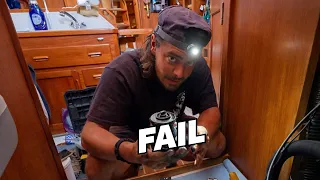 Fixing the Engine Before Sailing to Hawaii’s Big Island