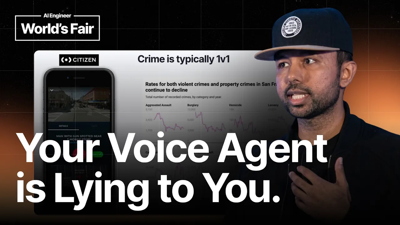 1 Trillion Phone Calls/yr, 10% Error rate: The Crisis in Voice AI — Sumanyu Sharma, Hamming AI: video thumbnail