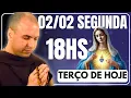 Lagu TERÇO DE HOJE 02/02/2026 - SEGUNDA-FEIRA - MISTÉRIOS GOZOSOS: SANTO TERÇO 18 HORAS