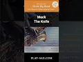 Download Lagu Saxophone Play Along „Mack The Knife“ #jazz #musician  #saxophone #playalong #musicsheet #music