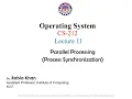 FACULTY054-CS212-KUST20211-L11-V1 Parallel Processing