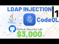 3 000 CodeQL query for finding LDAP Injection - Github Security Lab