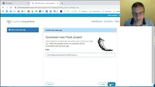 Hosting a Python Flask project on PythonAnywhere s free server