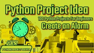 Python Project Tutorial - Building a Simple Alarm Clock with Sound Learn Python Programming