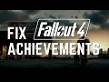 How to re-enable achievements for Fallout 4 with Mods and F4SE Tutorial PC