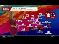 Friday heat storm risk through weekend