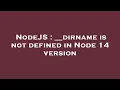 NodeJS -