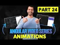 Angular Series Part 24 Angular Animations Code with Sloba