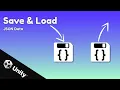 Save and Load JSON JsonUtility