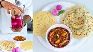 ऐसे बनाएं बिल्कुल रेस्टोरेंट स्टाइल सिरका प्याज़ और रोस्टेड पापड़, खाने में लग जाएंगे चार चाँद