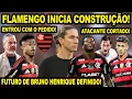 Download Lagu FLAMENGO INICIA CONSTRUÇÃO! FUTURO DE BRUNO HENRIQUE DEFINIDO NO MENGÃO! ATACANTE FOI CORTADO! E+