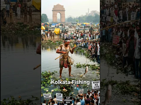 Delhi CJP Protest New Video & Kolkata Fishing #cjp #cjpprotest #cjpnews