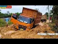 Drama Lintasan Lumpur ‼️ Truk Tak Berdaya, Evakuasi Dramatis Motor Greder Seperti Kesurupan