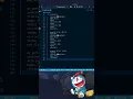 Drawing Doraemon Using Python Turtle Graphics