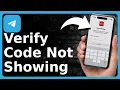 How To Fix Telegram Verification Code Not Received