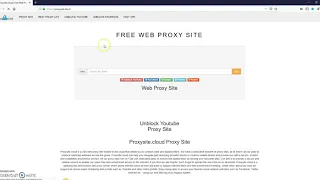 Unblock Youtube with https proxysite cloud