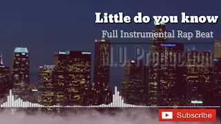 little do you know instrumental rap beat mu beats m u production