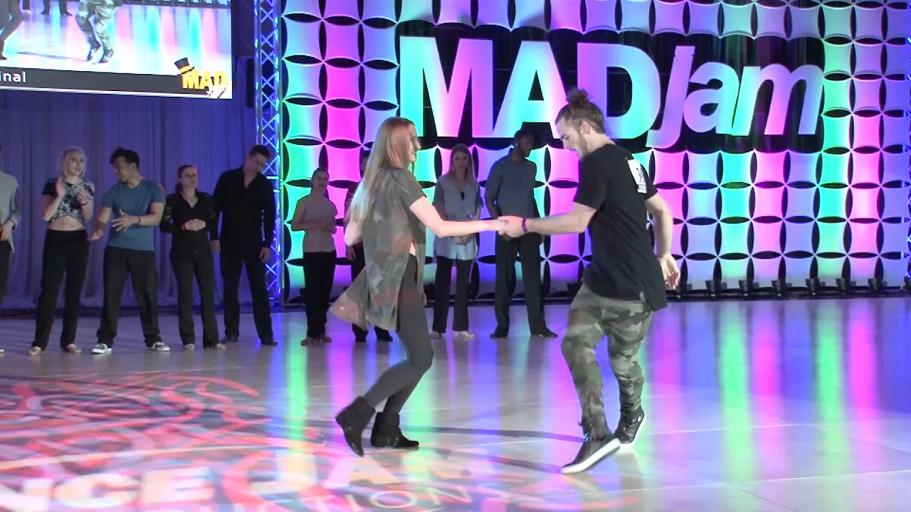 MADjam 2018 All Star Strictly Swing Dillon Luther & Brittany LaPointe