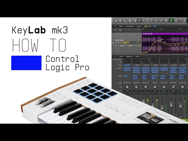 KeyLab mk3 | How to Control Logic Pro