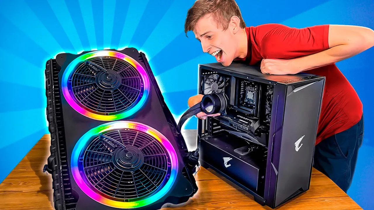 FIZ O MAIOR WATERCOOLER DO MUNDO