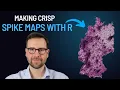 Making crisp spike maps with R
