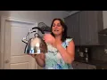 Princess House whistling tea kettle