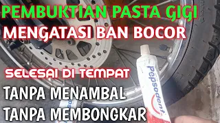 Download Cara menambal ban bocor tanpa membongkar.Menambal ban dengan Pasta gigi.Cara Alternatif menambal ban MP3