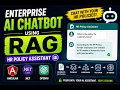Enterprise AI Chatbot Using RAG HR Policy Assistant with NET Angular OpenAI