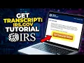 How to register with Get Transcript on IRS gov - Easy Tutorial