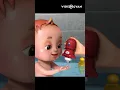 Lagu Bath Song Part 1 Telugu Shorts | Baby Ronnie | Minnu and Mintu Telugu Nursery Rhyme | #youtubeshorts