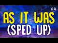 Lagu Harry Styles - As It Was (SPEED UP)