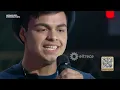 The judges were won over by Samuel Flórez after he sang "Brindis" by Soledad Pastorutti