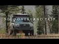 Solo Overlanding Trip in Alpine AZ