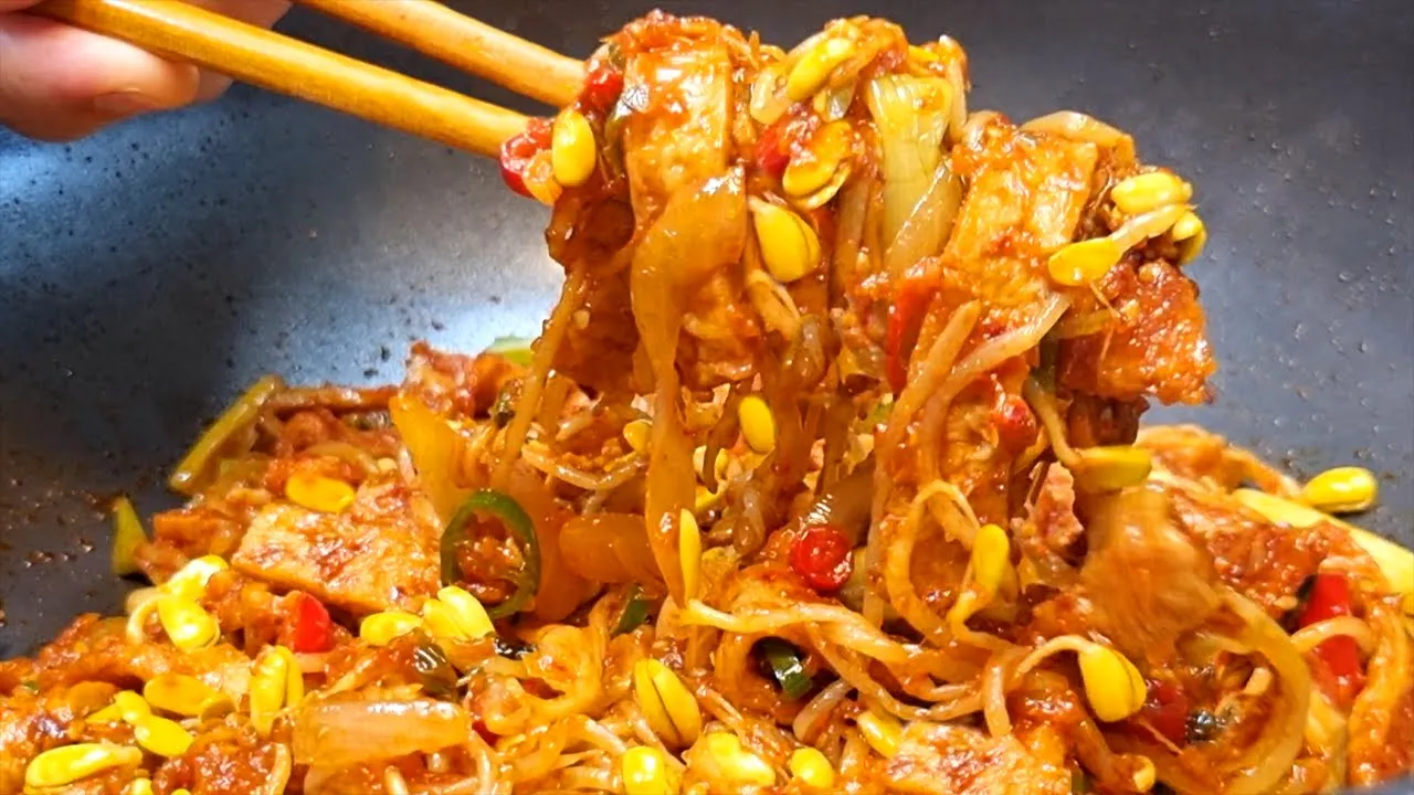 어묵 콩나물볶음